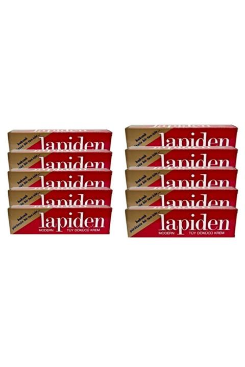 Lapiden Tüy Dökücü Krem 40gr × 10 Adet