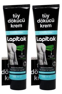 Lapitak Tüy Dökücü Krem Erkek 100 Ml (2 Kutu)