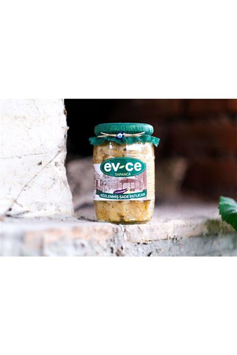 Evce Sapanca Közlenmiş Sade Patlıcan 360 gr