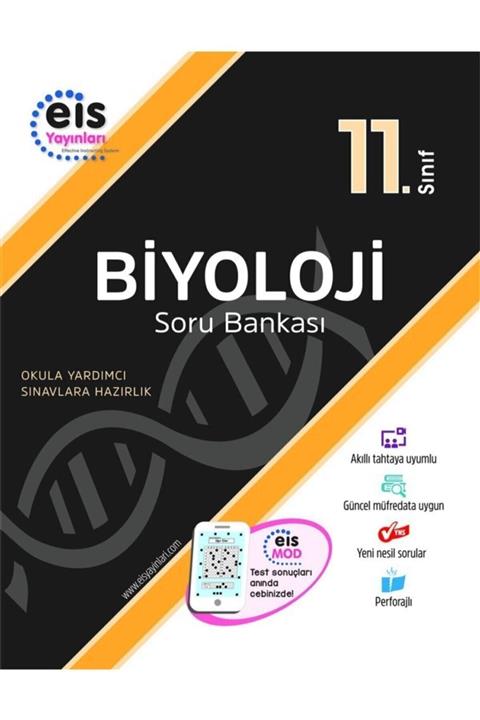 Eis Yayınları 11. Sınıf Biyoloji Soru Bankası