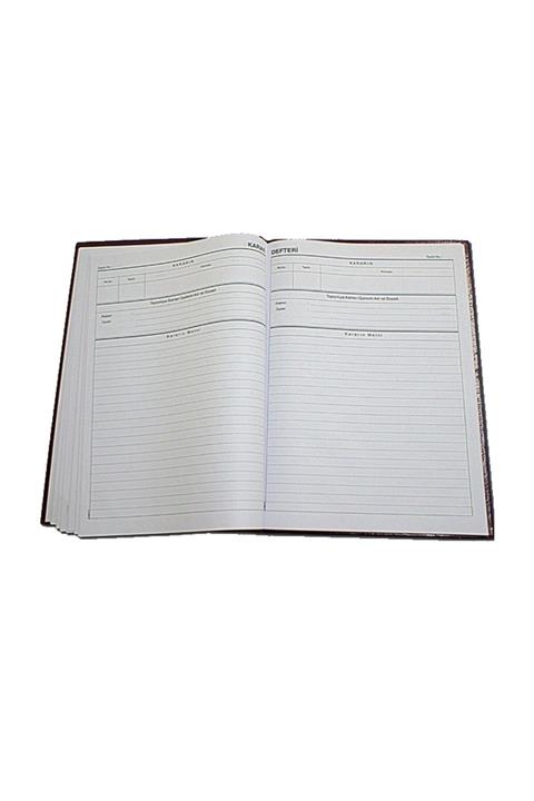 Cem Karar Defteri Ciltli 144 Yaprak