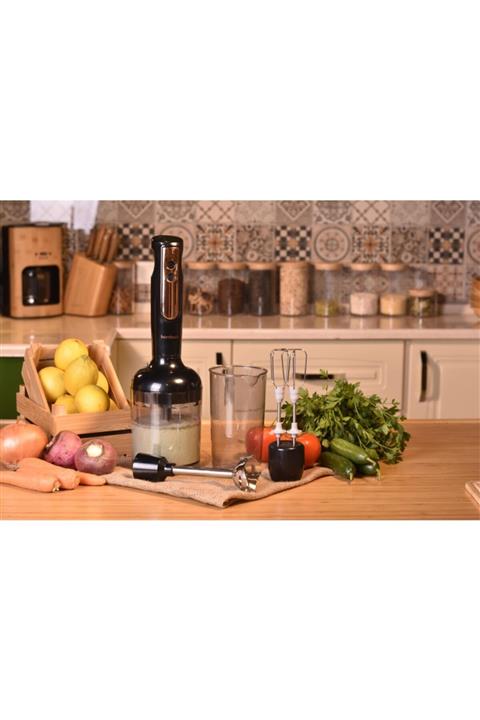 Bambum Monster - 900 Watt 3'lü Blender Seti Siyah