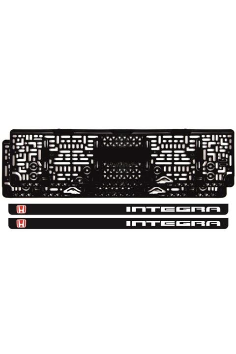 Ömr Dizayn Hediye Lazer Kesim -integra Logolu- Takmatik Plakalık