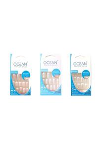 Ocean Tak Ve Çık French 3'lü Takma Tırnak Set  97939255