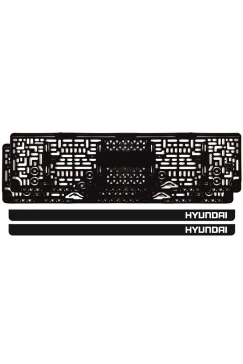 Ömr Dizayn Hediye Lazer Kesim -hyundai- Takmatik Plakalık