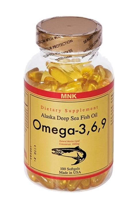 Mnk Omega 3-6-9 Balık Yağı 1000 Mg 100 Softgel