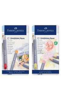 Faber Castell Goldfaber Aquarel Ve Aquarel Pastel Boya Kalemi Seti (2 Adet)