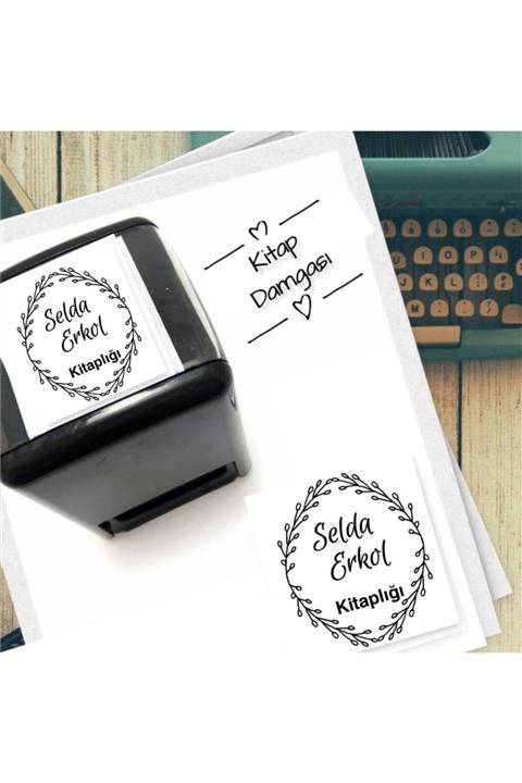 EHediyeci Kişiye Özel Isim Yazılı Otomatik Kare Kaşe 810