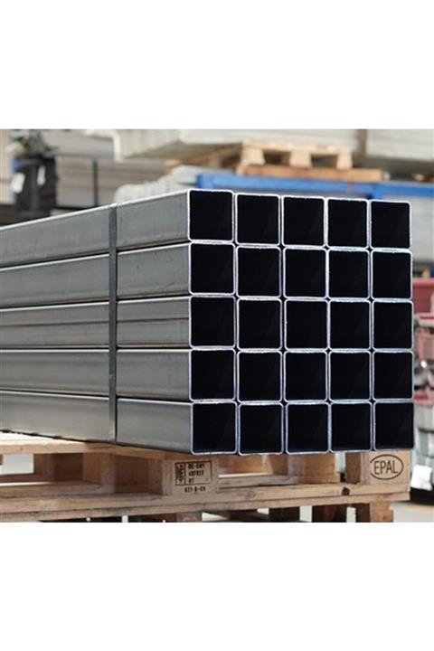 Bhk 80x80x2,5mm Siyah Demir Kutu Profil 2 Metre
