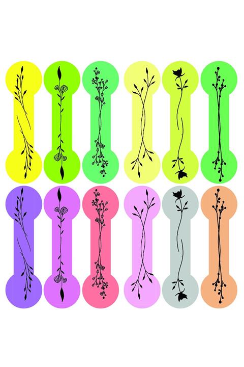 TELLGRAF Kavanoz Ve Kutu Kapama Sticker (3x10 Cm)