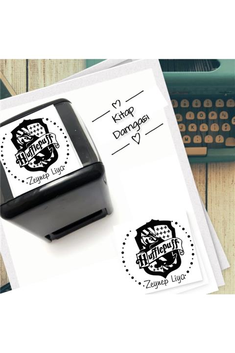 EHediyeci Zeynep Liya Yazılı Otomatik Kare Kaşe 1053