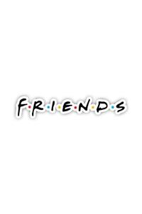 Stickker Friends Sticker (3 Adet)
