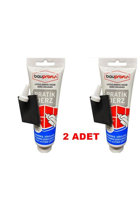 bauprofis Cam Pratik Hazır Derz Dolgu Derzmatik Uygulamaya Hazır Derz Dolgu 700gr 2li-