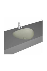 VitrA 7812b420-1083 Plural Alçak Üçgen T.altı Lavabo-mat Bej