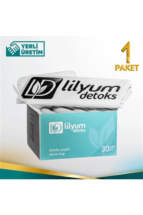 Detox Ayak Detoks Cihazı Küvet Poşeti Şeffaf Lilyum Detoks
