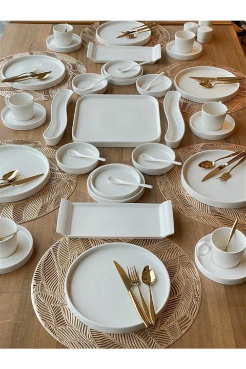 ROSSEV Kahvaltı Takımı Holly 70 Parça 6 Kişilik