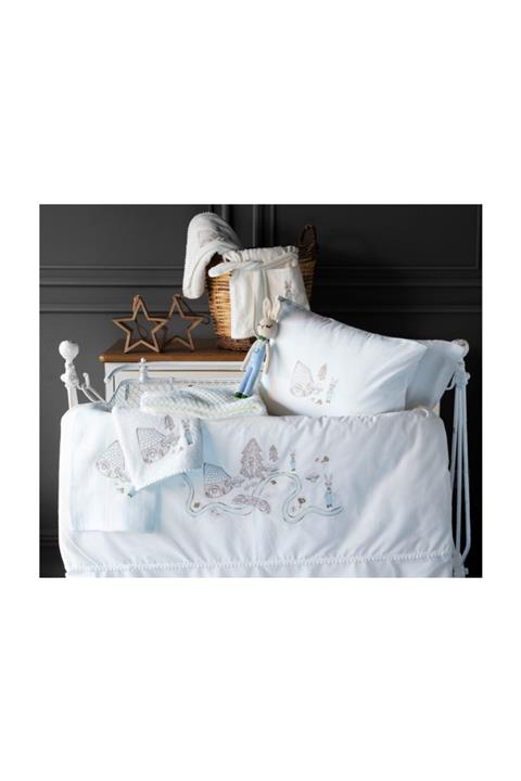 Pupilla Toffee Bebek 9 Parça Nevresim Takımı Seti Ekru