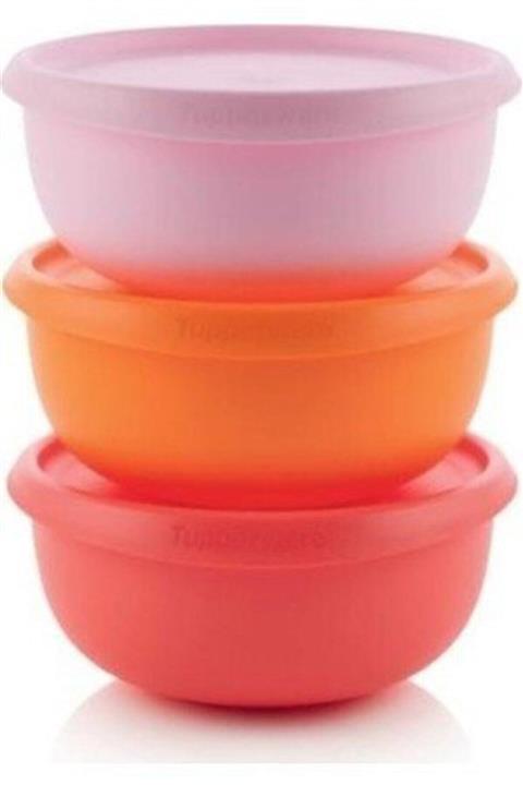 Tupperware Yonca Kase 550 Ml 3'lü Set