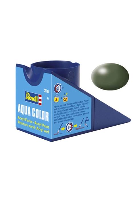 REVELL Aqua Color Maket Boyası - Olive Green Silk Mat - 18ml - 36361