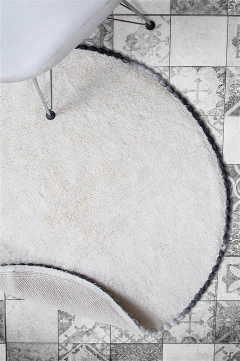 İrya Ronan Banyo Paspası Ekru 90x90