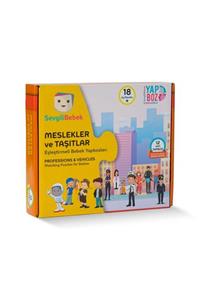 SevgiliBebek Bebek Yapboz Puzzle - Meslekler Ve Taşıtlar Sevgili Bebek