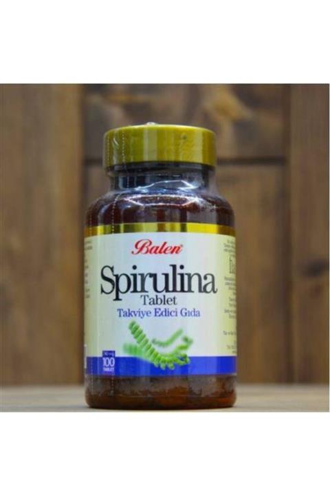 sedat baharat Balen Spirulina Tablet 300 Mg 100 Tablet