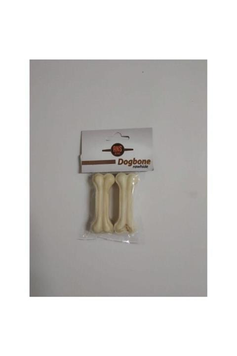 Ans Dogbone Rawhide Sütlü 7 Cm Eco 2'li Kemik