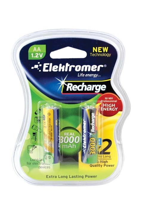 ELEKTROMER 3000 Ma Şarjlı Kalem Pil Paket