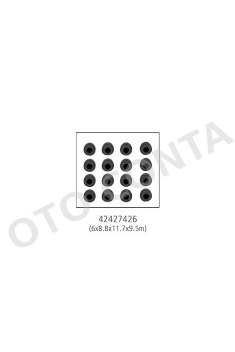 Universal Subap Kecesı Takım 16 Adetsubap Kecesı Takım 16 Adet Vıton 6mm 6