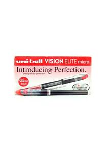 Unibal Uni-ball Vision Elite Micro Roller Kırmızı Kalem (ub-205) 12'li Kutu