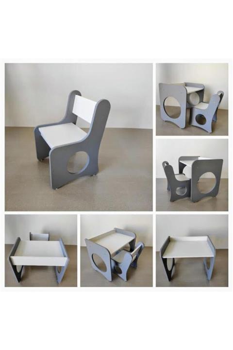 BKM MOBİLYA Çalıma Masası (4 Yaş 12 Yaş Arası) Antrasit