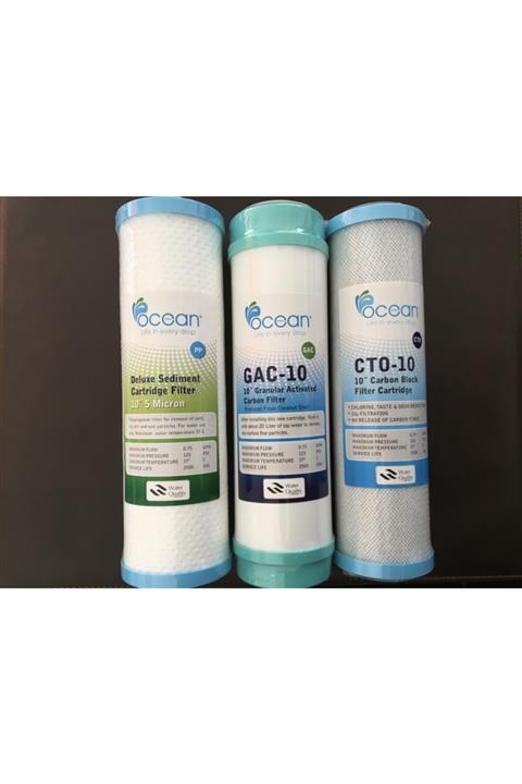 Ocean Açık Kasa Cihazlar Için 3 Lü Ön Filtre