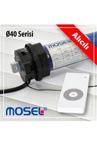 mosel 10 Nm Alıcılı Tüp Panjur/perde Motoru (ø40 Lık Boru Uyumlu)