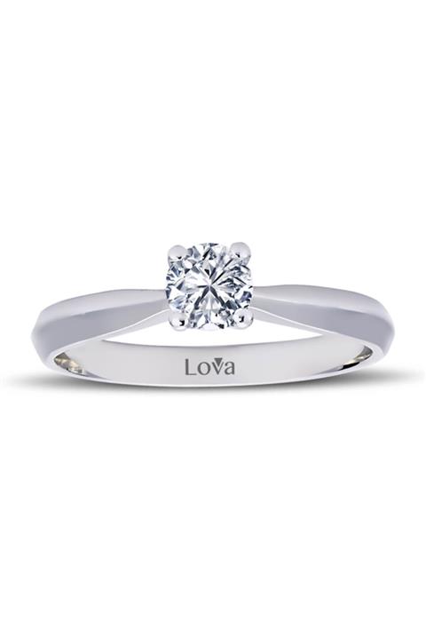 Lova G Renk 0,30 Karat Pırlanta Tektaş Yüzük - 1020106