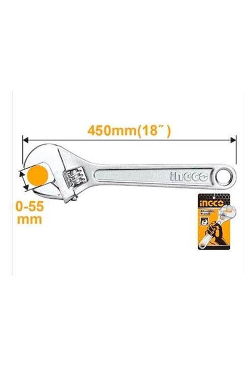 Ingco Kurbağacık Anahtar 450mm