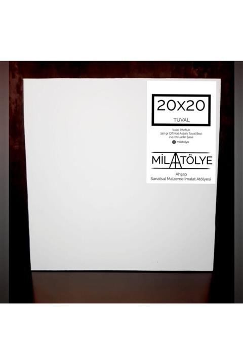 MİLATÖLYE Kare Tuval 20*20 cm