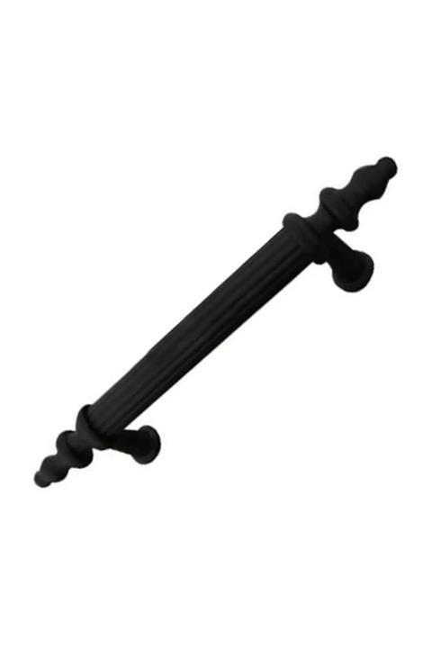 Lina Rustik Kulp Modelleri Lüks Modern Mutfak Dolap Çekmece Mobilya Kulbu 96mm Siyah 5 Adet