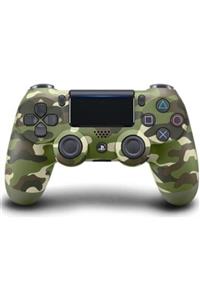 DÜVENCİ TİCARET Ps4 Uyumlu V2 Yeşil Kamuflaj Gamepad Dualshock4