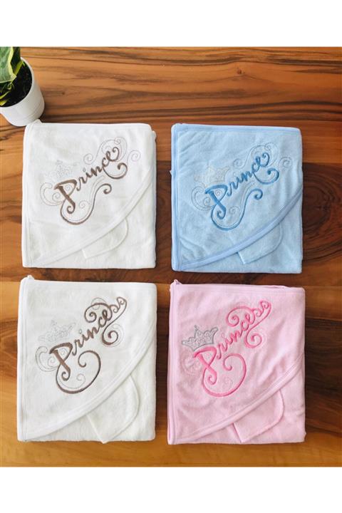 Babyline Aş Prince Yazılı Bebek Havlu
