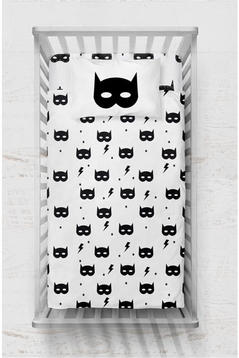 Neym Design Batman Bebek Boy Pamuk Saten Nevresim Takımı