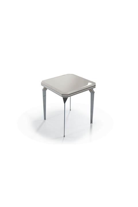 CaddeYıldız Gri Yan Sehpa