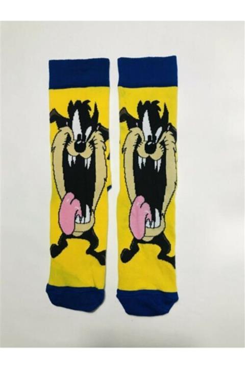 mona çorap Unisex Tazmanya Canavarı Çorap