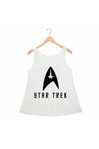 Alfa Tshirt Kadın Star Trek Atlet Standart Kesim