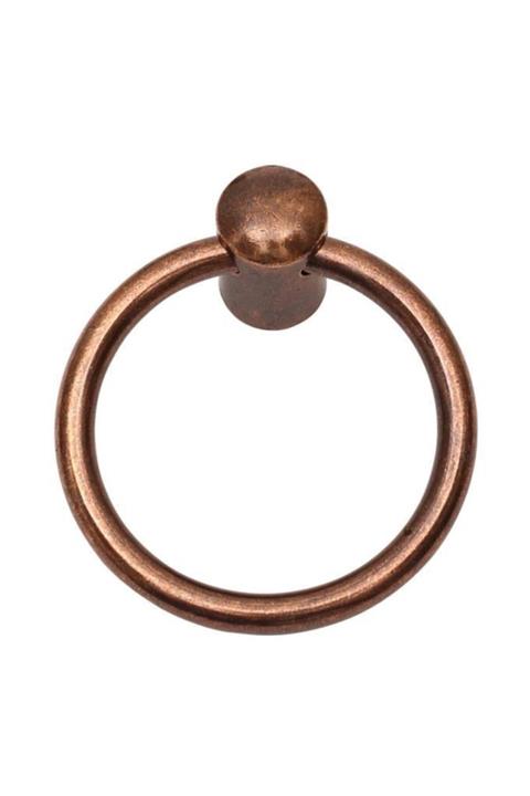 bablife Halka Sarkaç Antik Bakır 6cm Çapında Çekmece Dolap Mobilya Kulpları