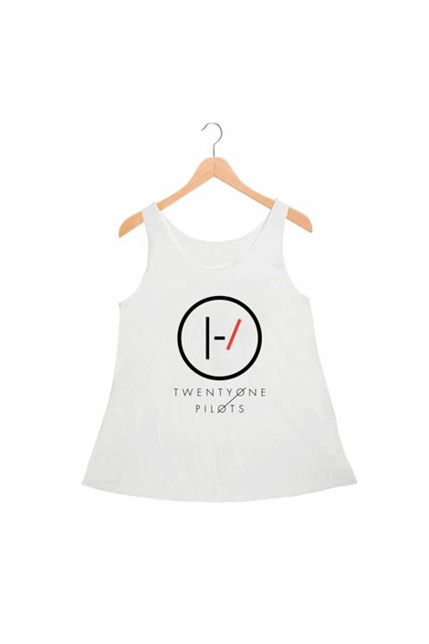 Alfa Tshirt Twenty One Pilots Bayan Atlet Standart Kesim