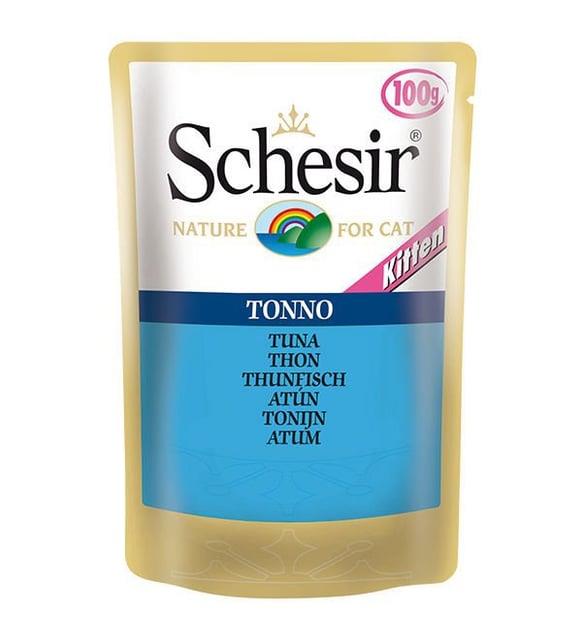 Schesir Kitten Ton Balıklı Pouch Kedi Konservesi 100 Gr