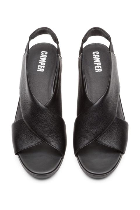 CAMPER Kadın Balloon Siyah Hakiki Deri Sandalet K200066-033