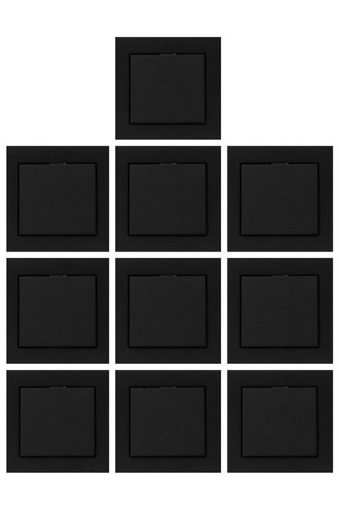 OVİVO Grano Siyah Anahtar 10 Adet