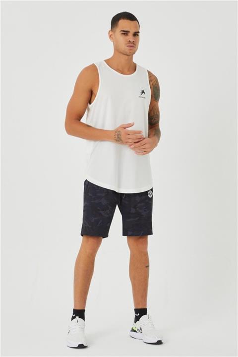 STEPS Kamuflaj Desenli Antrasit Erkek Şort