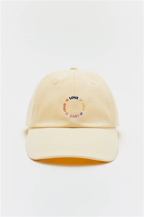 Pull & Bear Love İşlemeli Şapka